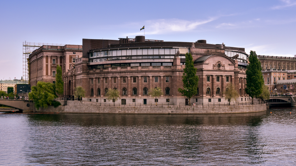 Riksdagshuset i Stockholm.