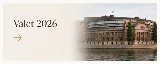 Valet 2026 – Riksdagshuset i Stockholm